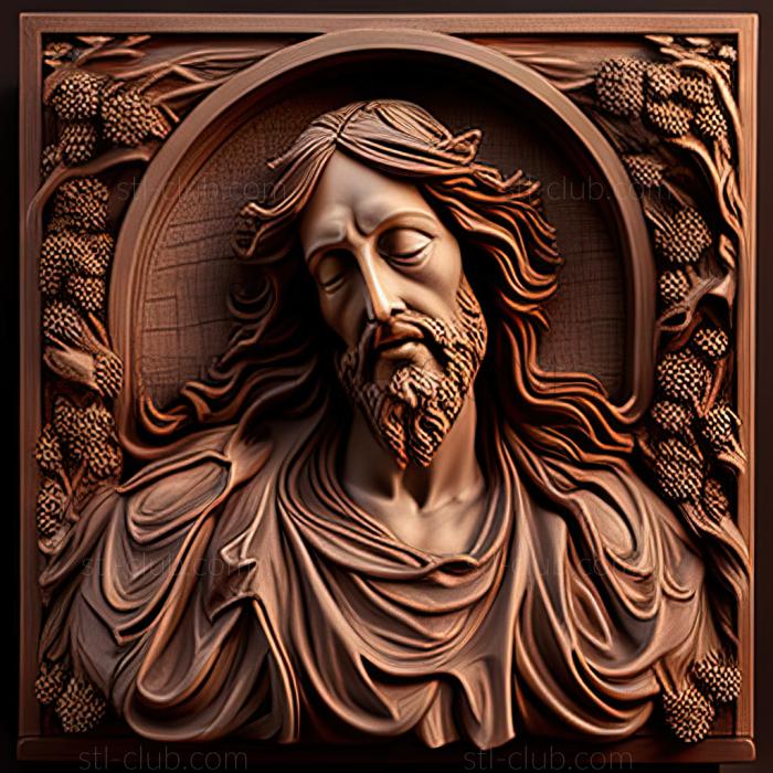 3D model st jesus (STL)